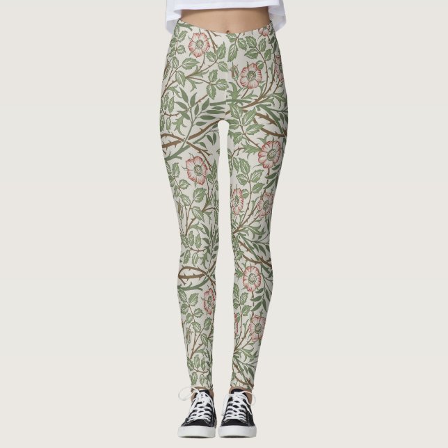 William Morris Sweetbriar Blumenmuseum Leggings (Vorderseite)