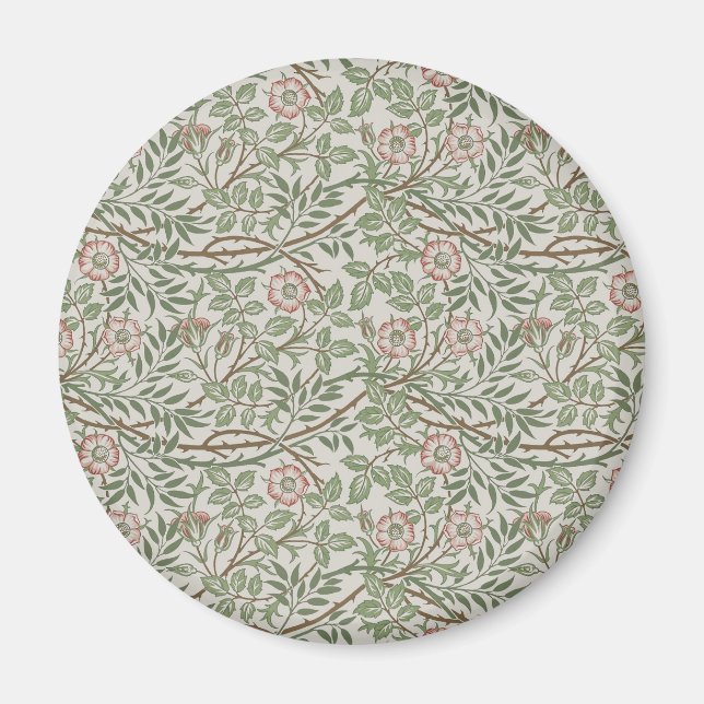 William Morris Sweetbriar Blumenmuseum Magnet (Vorne)