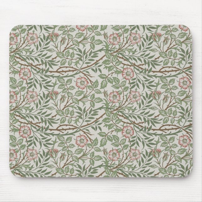 William Morris Sweetbriar Blumenmuseum Mousepad (Vorne)