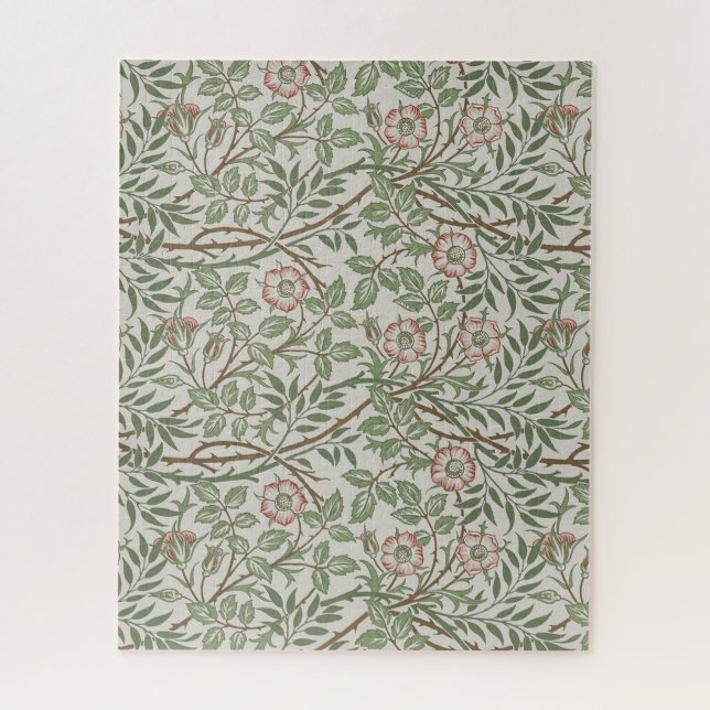 William Morris Sweetbriar Blumenmuseum Puzzle (Vertikal)