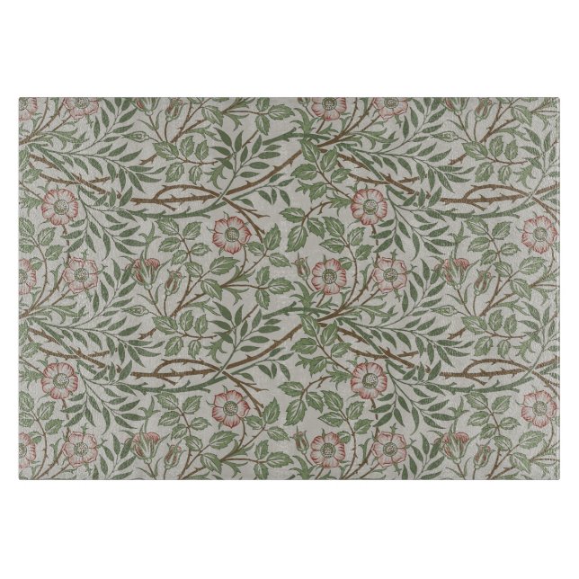 William Morris Sweetbriar Blumenmuseum Schneidebrett (Vorderseite)