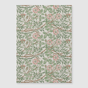 William Morris Sweetbriar Floral Jugendstil Magnetkarte