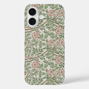 William Morris Sweetbriar Florale Art Nouveau iPhone 16 Hülle