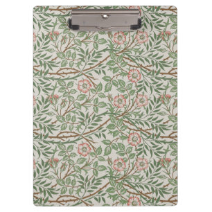 William Morris Sweetbriar Florale Art Nouveau Klemmbrett