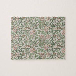 William Morris Sweetbriar Florale Art Nouveau Puzzle