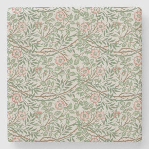 William Morris Sweetbriar Florale Art Nouveau Steinuntersetzer