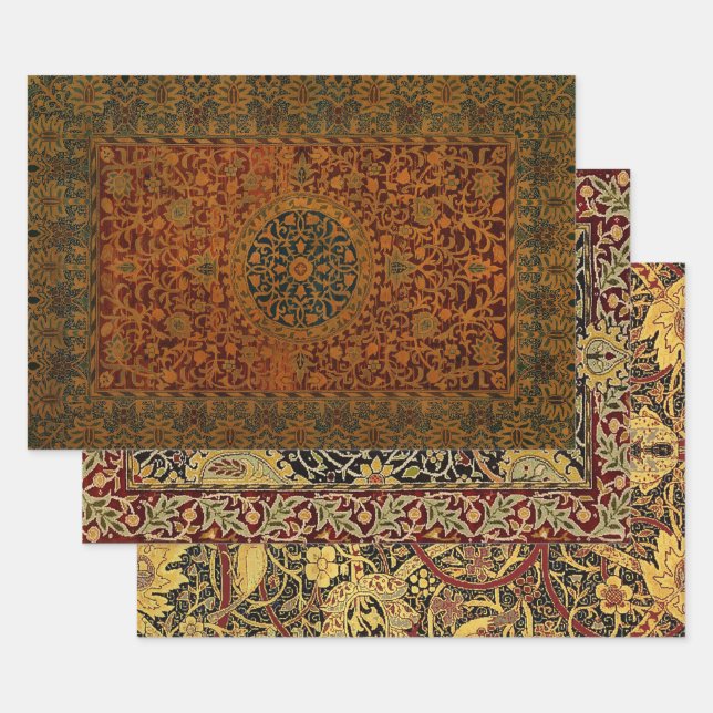 William Morris Tapestry Carpet Rug Geschenkpapier Set (Set)