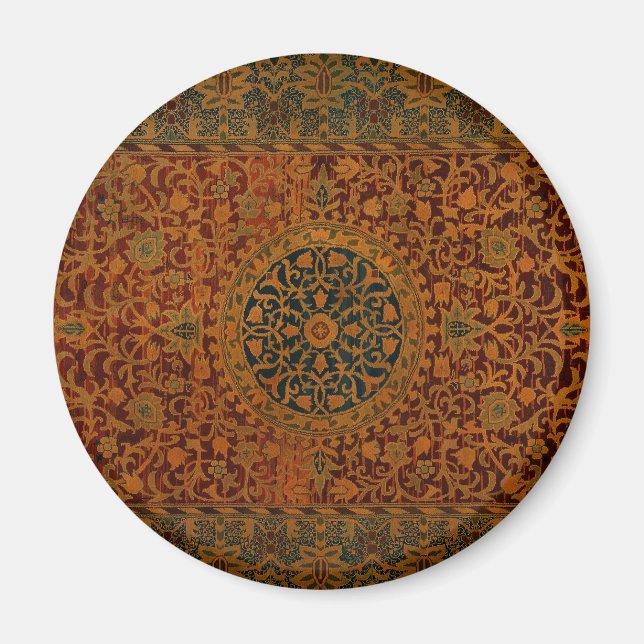 William Morris Tapestry Carpet Rug Magnet (Vorne)
