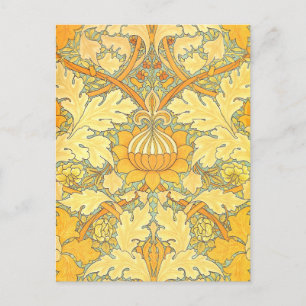 William Morris Tapete für St. James Place Postkarte