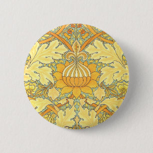 William Morris-Tapete für St- Jamesplatz Button