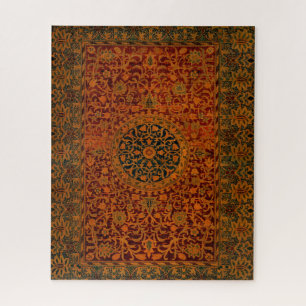 William Morris Teppich-Teppichboden-Teppich Puzzle