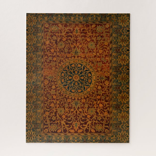 William Morris Teppich-Teppichboden-Teppich Puzzle (Vertikal)
