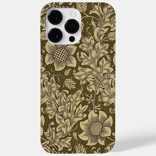 William Morris Textile Muster Fritillary Case-Mate iPhone Hülle (Rückseite)