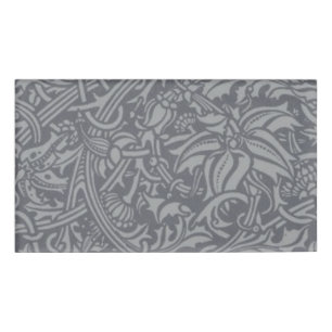 William Morris Thistle Floral Wallpaper Blume Art Namenschild