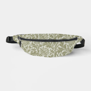 William Morris Thistle Sage Green Pattern Bauchtasche