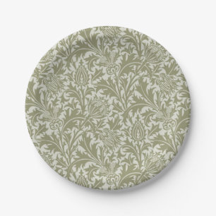 William Morris Thistle Sage Green Pattern Pappteller
