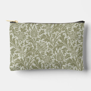 William Morris Thistle Sage Green Pattern Zubehörtasche