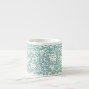 William Morris Traubenmuster Türkis Türkisblau Espressotasse