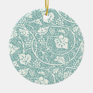 William Morris Traubenmuster Türkis Türkisblau Keramikornament