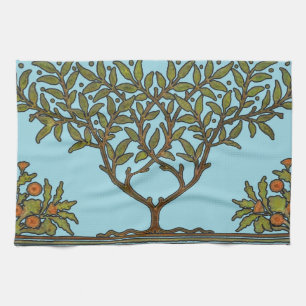 William Morris Tree Frieze Floral Wallpaper Handtuch