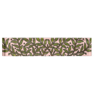 William Morris Tree Frieze Floral Wallpaper Namensplakette