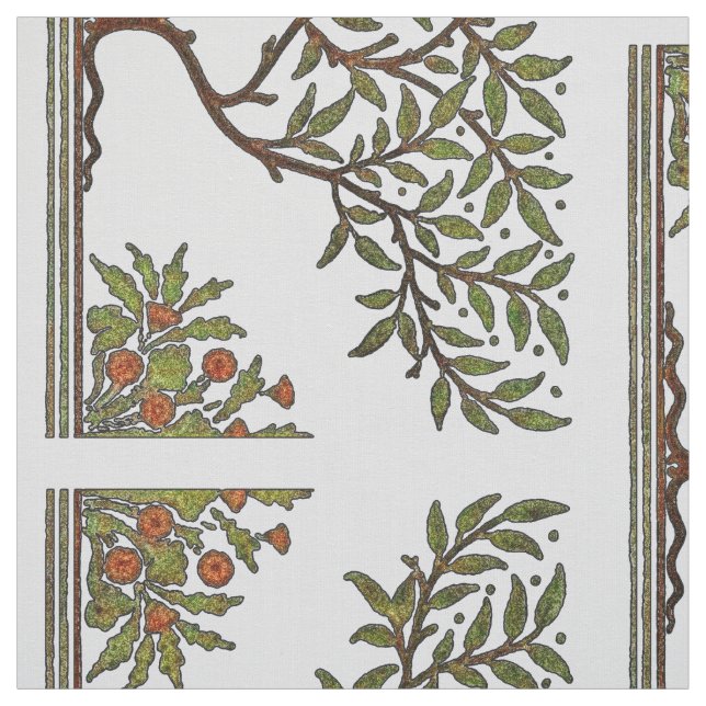 William Morris Tree Frieze Floral Wallpaper Stoff (Muster)