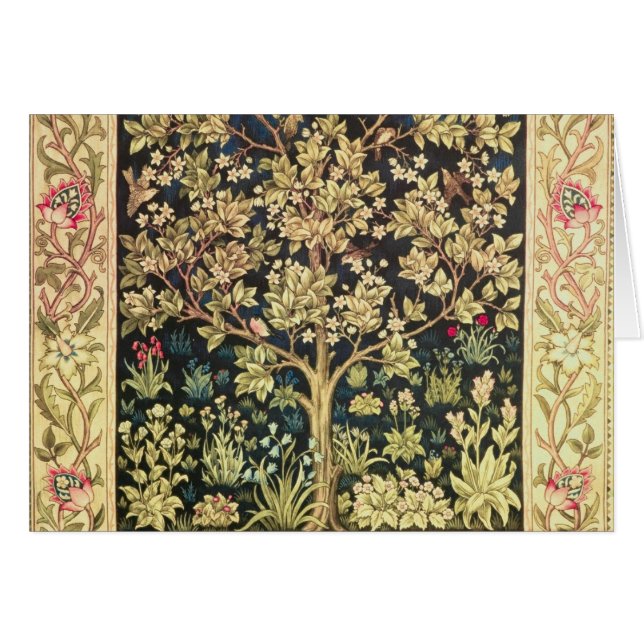William Morris Tree of Life (Vorderseite (Horizontal))