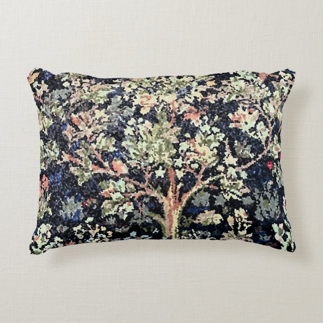 William Morris Tree of Life Accent Pillow Dekokissen (Vorderseite)
