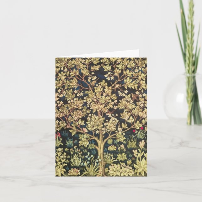 William Morris Tree of Life Karte (Vorderseite)