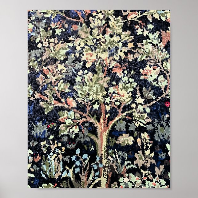William Morris Tree of Life Poster (Vorne)