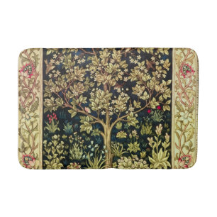 William Morris Tree of Life Vintag Pre-Raphaelite Badematte