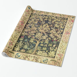 William Morris Tree of Life Vintag Pre-Raphaelite Geschenkpapier