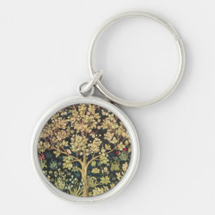William Morris Tree of Life Vintage Art Schlüsselanhänger