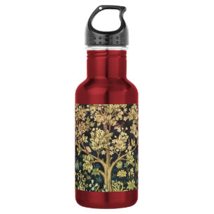 William Morris Tree of Life Vintage Art Trinkflasche