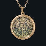William Morris Tree of Life Vintage Art Vergoldete Kette<br><div class="desc">William Morris Tree Of Life Floral Vintag Art William Morris war ein englischer Textil-Designer, Künstler, Schriftsteller und Sozialist, der mit der Pre-Raphaelite Brotherhood und British Arts and Crafts Movement assoziiert war. Er gründete eine Designfirma in Partnerschaft mit dem Künstler Edward Burne-Jones und der Dichterin und Künstlerin Dante Gabriel Rossetti, die...</div>