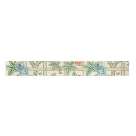William Morris Trellis Victorian Wallpaper Satinband
