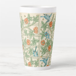William Morris Trellis viktorianische Tapete Milchtasse