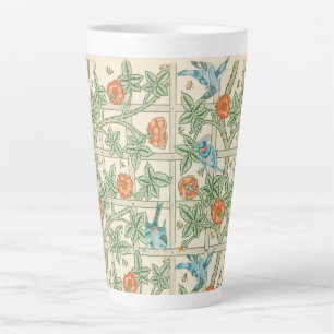 William Morris Trellis viktorianische Tapete Milchtasse