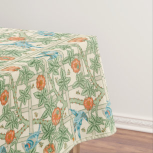 William Morris Trellis viktorianische Tapete Tischdecke