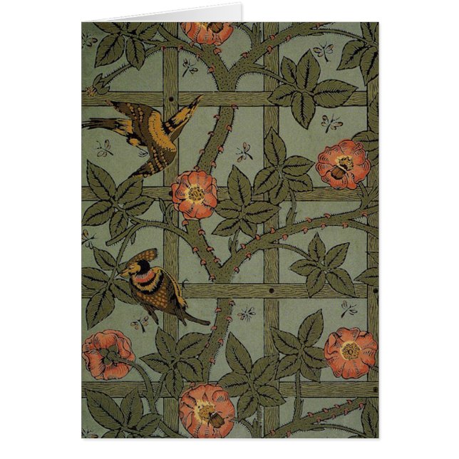 William Morris Trellis Wallpaper Art (Vorne)
