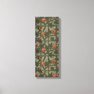 William Morris Trellis Wallpaper Art Leinwanddruck