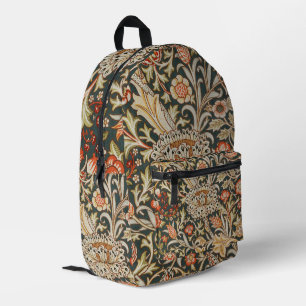 William Morris Trent Garden Blume Classic Botanic Bedruckter Rucksack