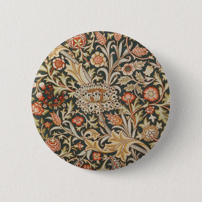 William Morris Trent Garden Blume Classic Botanic Button (Vorderseite)