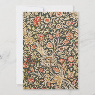 William Morris Trent Garden Blume Classic Botanic Einladung