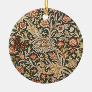 William Morris Trent Garden Blume Classic Botanic Keramik Ornament