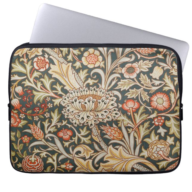 William Morris Trent Garden Blume Classic Botanic Laptopschutzhülle (Vorderseite)