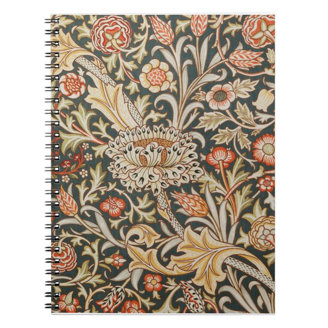 William Morris Trent Garden Blume Classic Botanic Notizblock (Vorderseite)