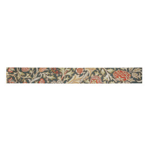 William Morris Trent Garden Blume Classic Botanic Satinband