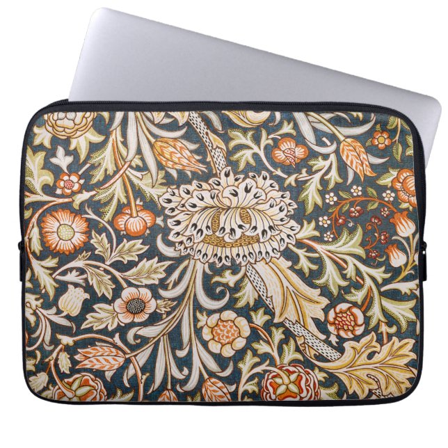 William Morris Trent Garden Blume Pattern Classic Laptopschutzhülle (Vorderseite)