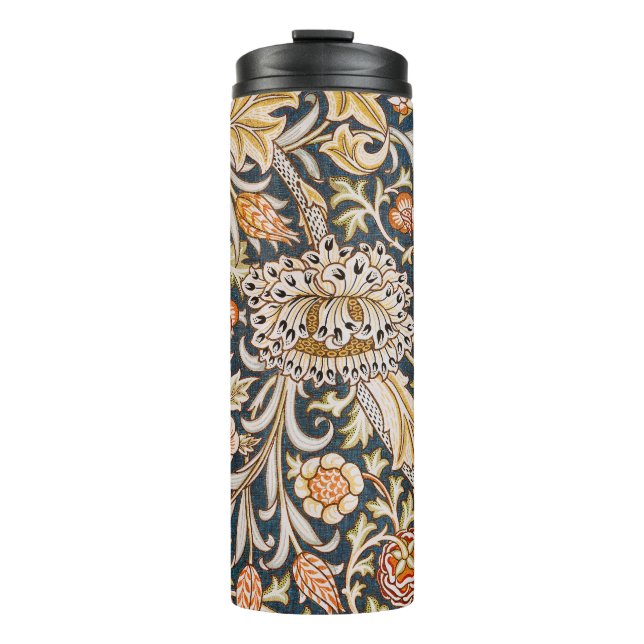 William Morris Trent Garden Blume Pattern Classic Thermosbecher (Vorderseite)